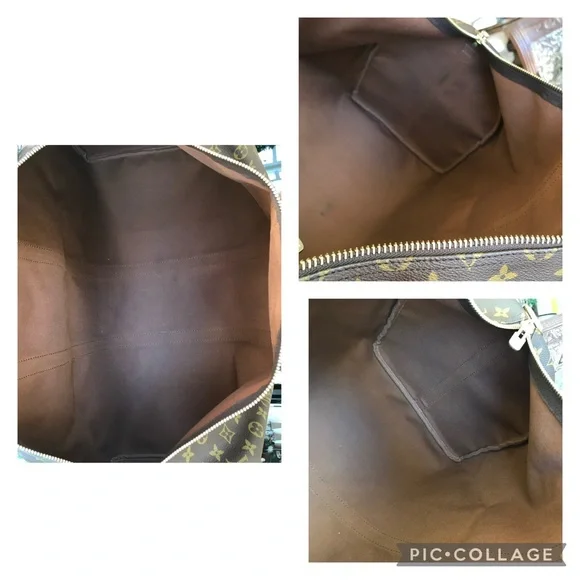 Exquisite Louis Vuitton Keepall Bandoliere 55 Travel Bag Suitcase Carry On - Picture 17 of 17